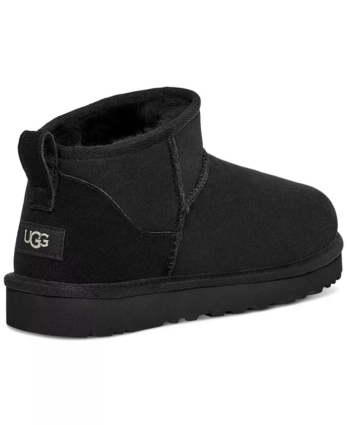 Мужские угги UGG® мини классические замшевые, черный — фото 4