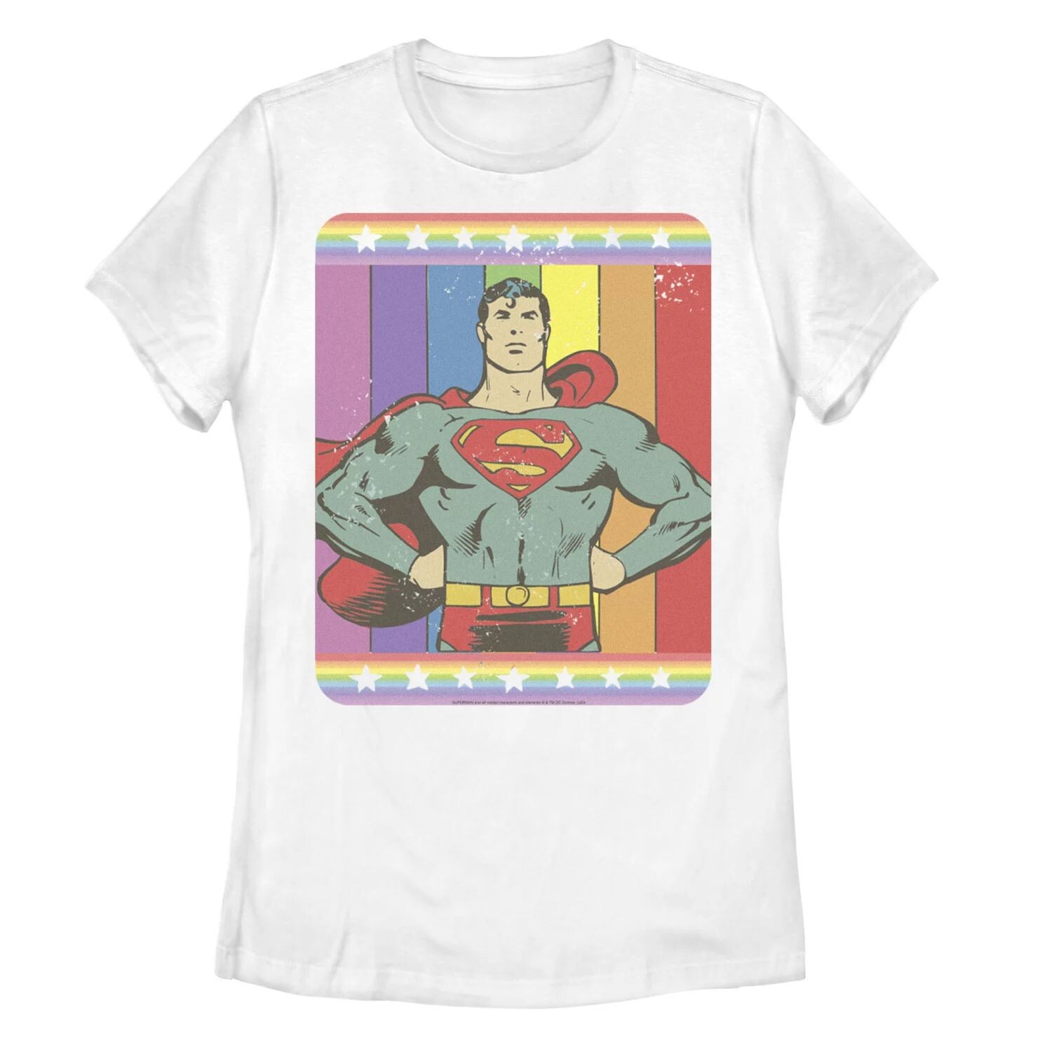 

Детская футболка DC Comics Pride Superman с радужным флагом Licensed Character