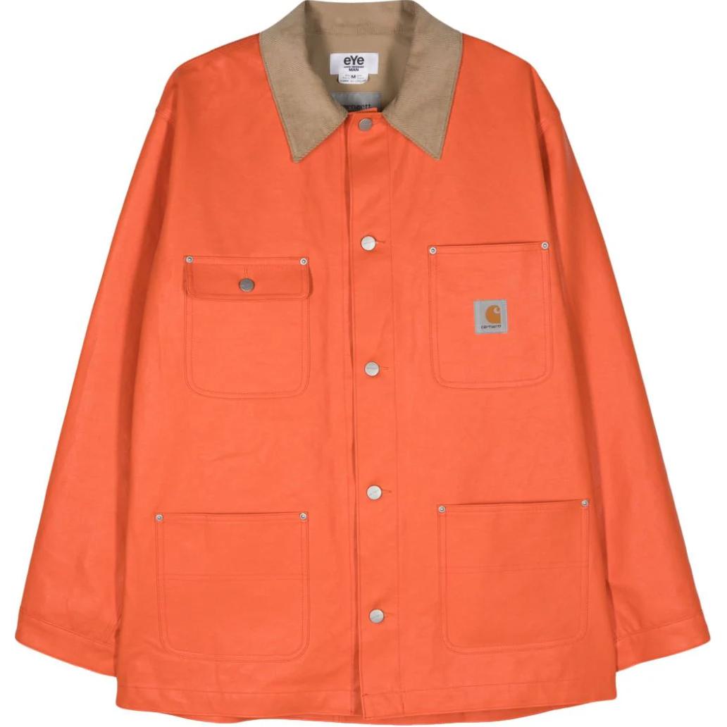 

Carhartt WIP Куртка Junya Watanabe Man X Carhartt из прорезиненной ткани, Pumpkin Orange