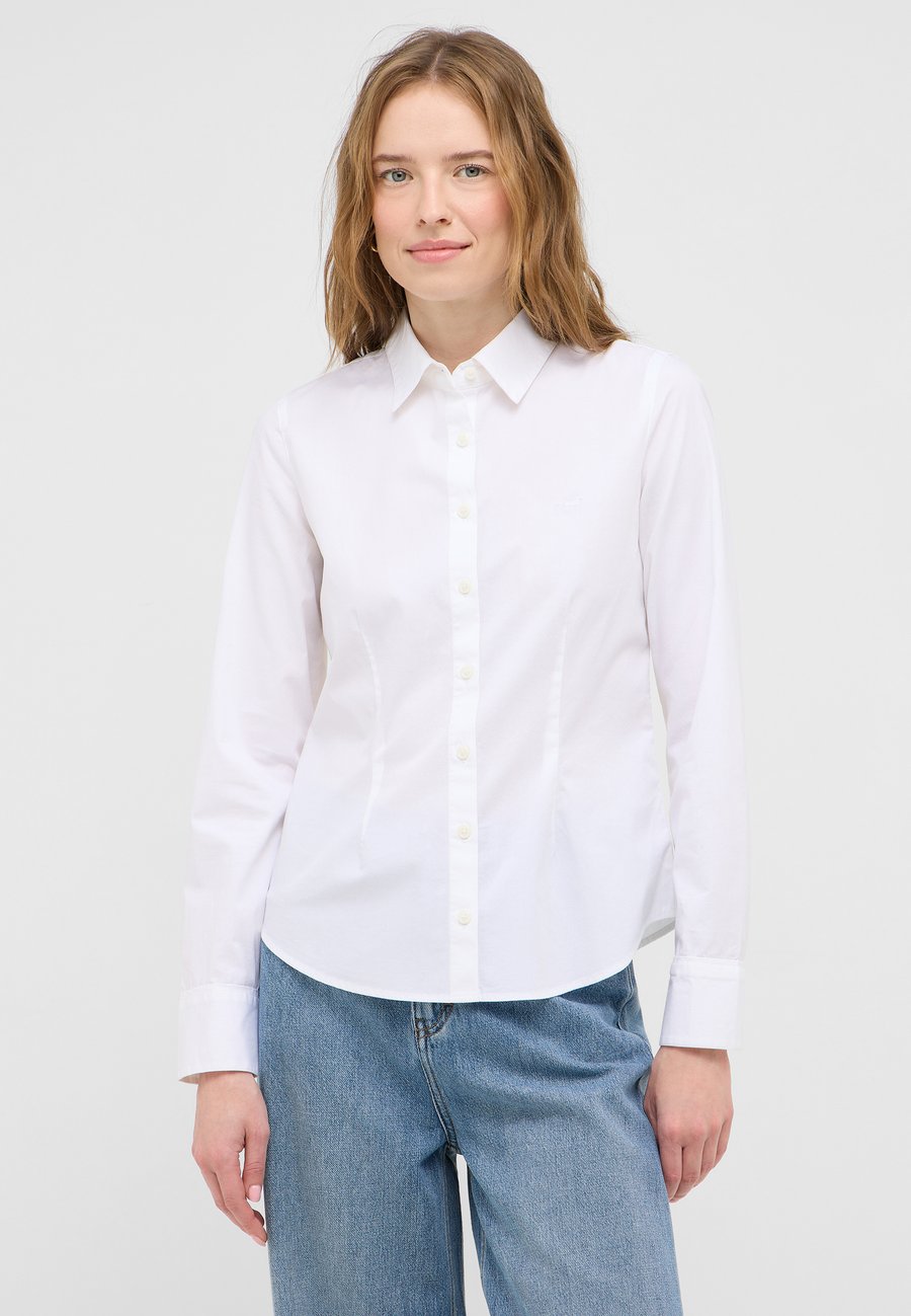 

Блуза Mustang Button-down blouse, Weiß/White