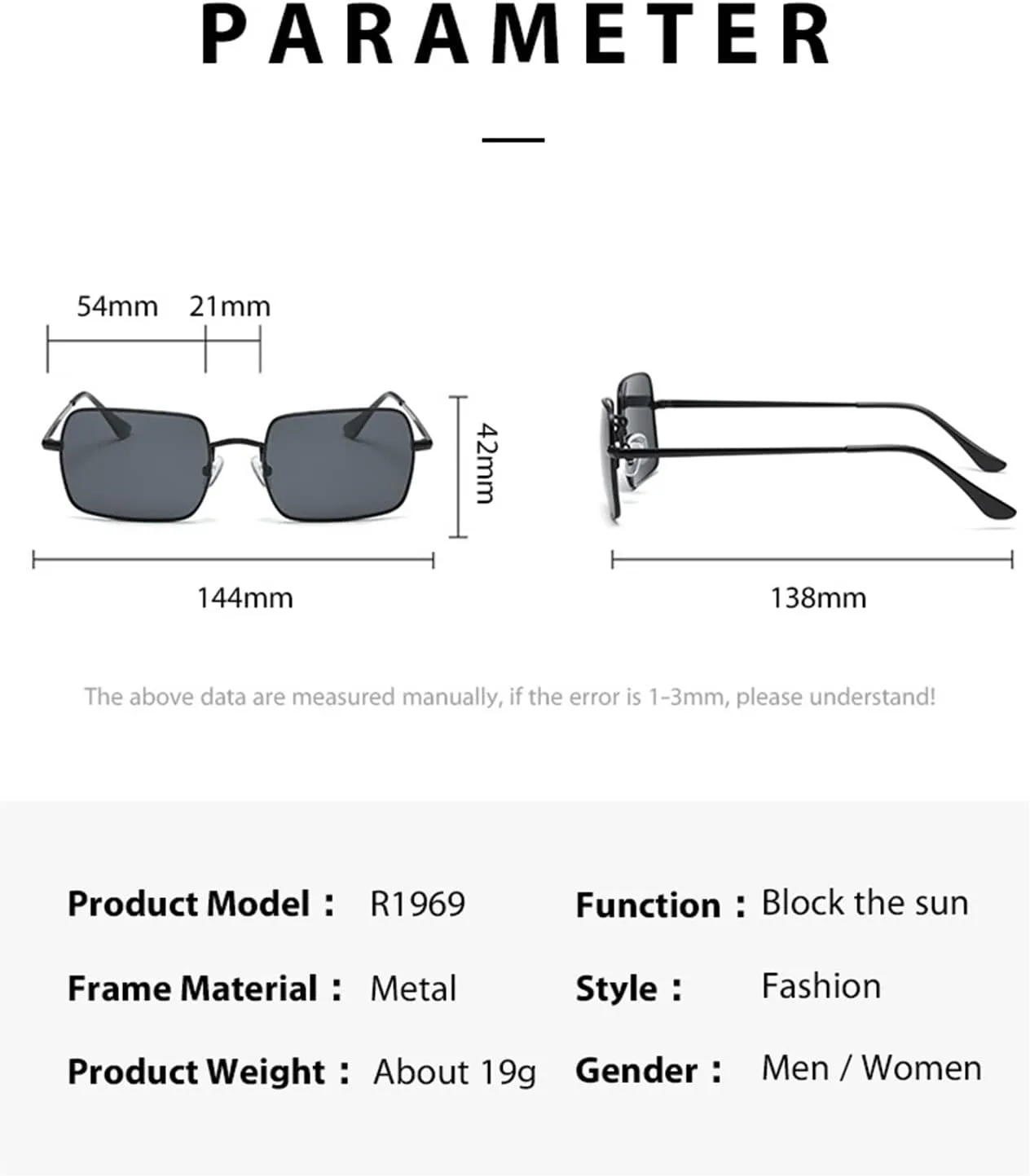 

Мужские поляризованные солнцезащитные очки для вождения, металлические солнцезащитные очки для активного отдыха, женские солнцезащитные очки Generic, Silver