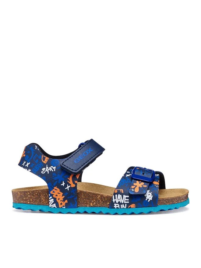 Geox Сандалии J Ghita Boy J028LB 06A54 C0693 S темно-синие