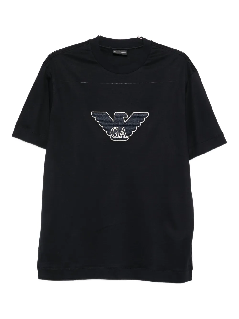 

Футболка с логотипом EMPORIO ARMANI, синий
