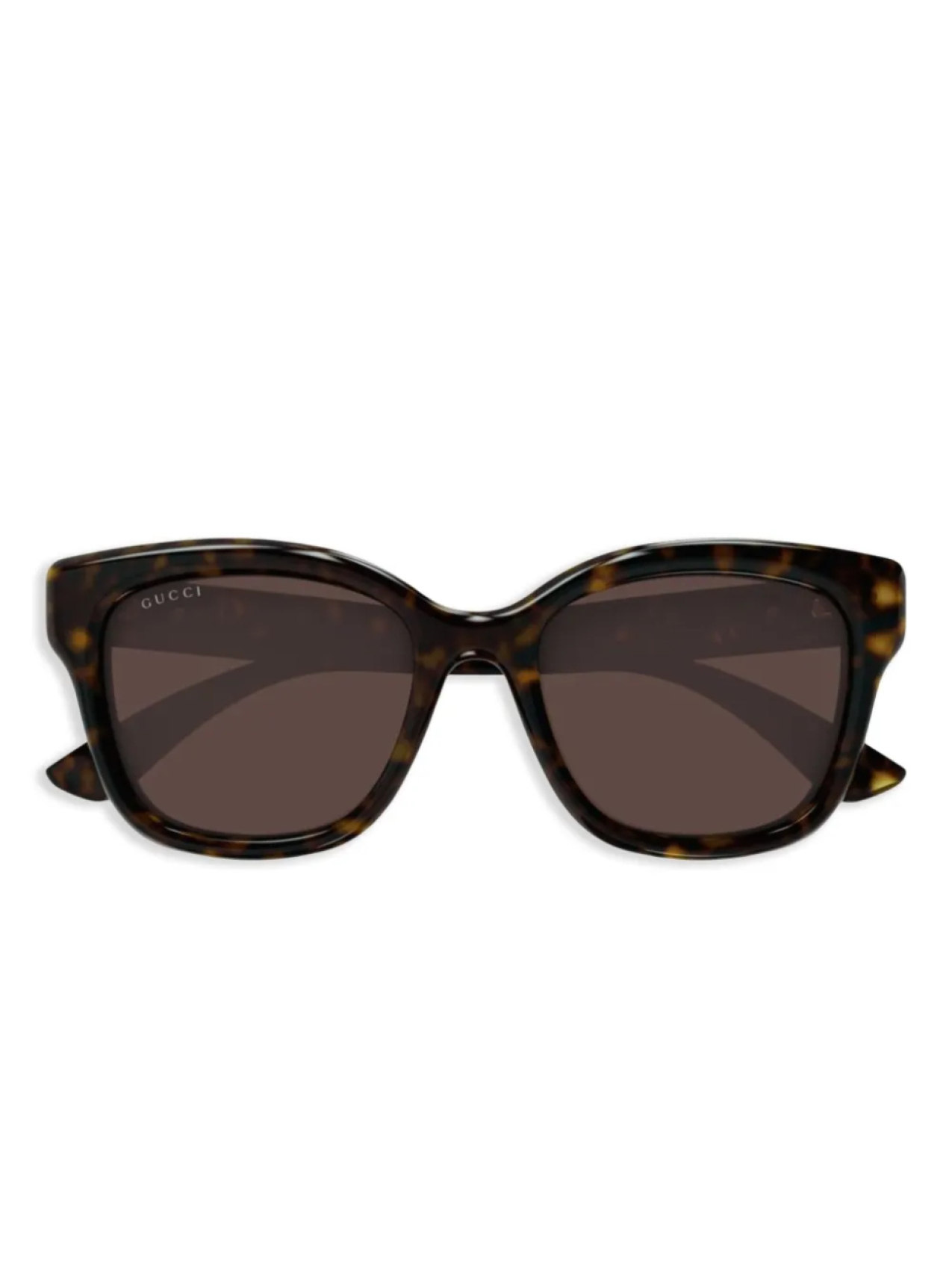 

Солнцезащитные очки в квадратной оправе Gucci Eyewear, коричневый