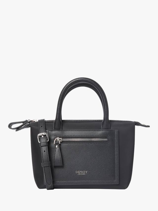 

Миниатюрная линейная сумка тоут OSPREY LONDON, Black