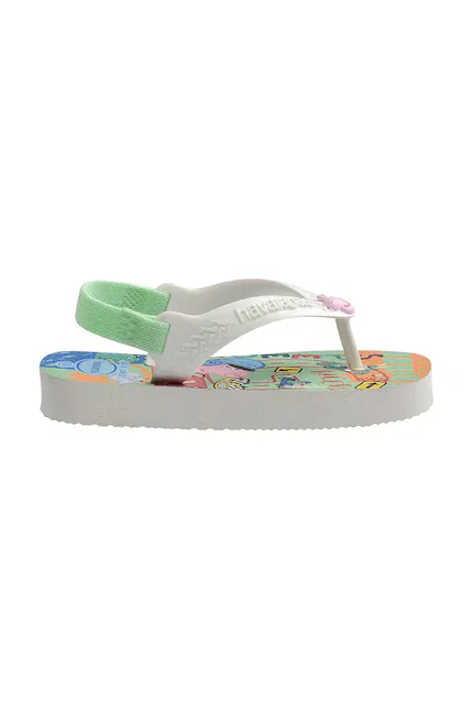 Вьетнамки детские с Peppa Pig Baby Peppa Pig Havaianas, зеленый — фото 2