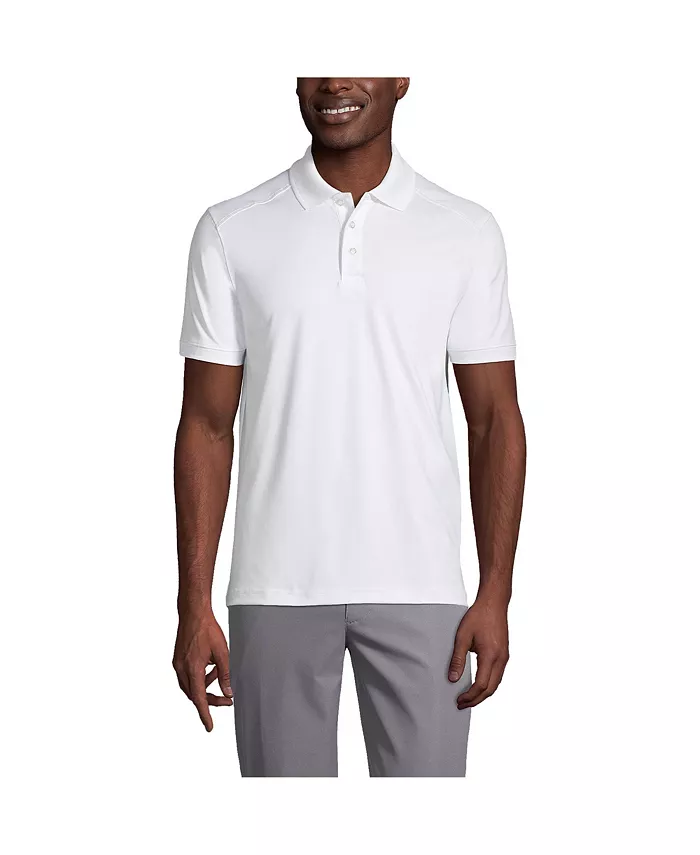 

Мужская поло с коротким рукавом Rapid Dry Lands' End, белый