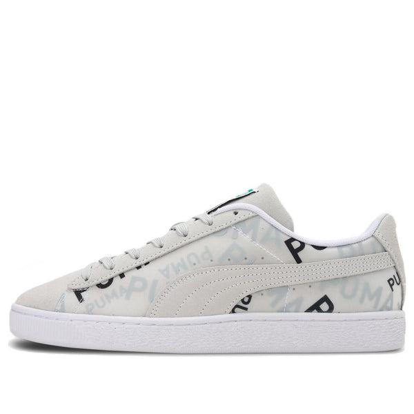 

Кроссовки suede double layer 'gray black white' Puma, серый