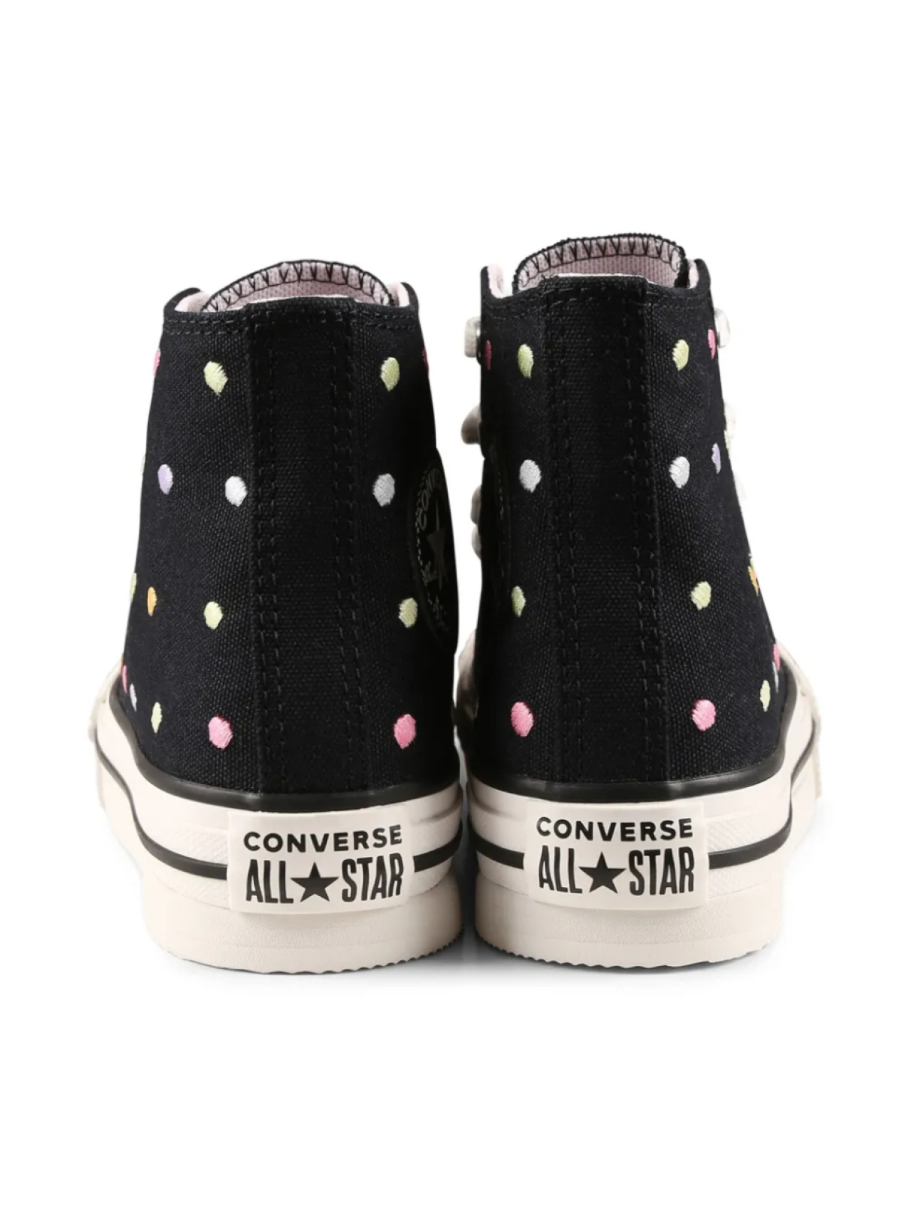 Высокие кеды Chuck Taylor All Star с горошинами Converse Kids, черный — фото 3