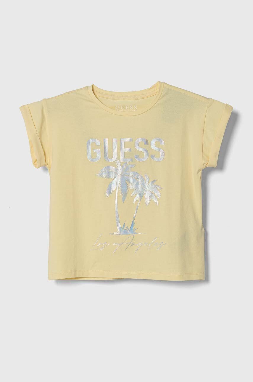 

Guess детскую футболку, желтый
