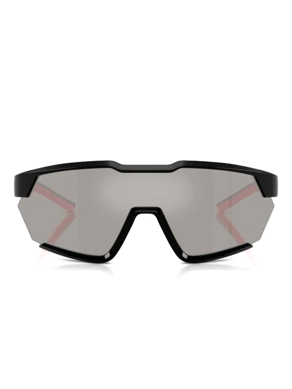 

Солнцезащитные очки в геометричной оправе Scuderia Ferrari, черный