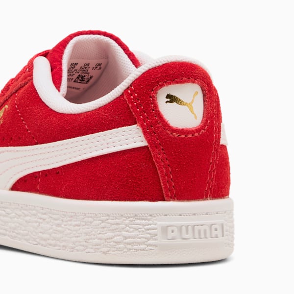 Кроссовки для маленьких детей Suede Classic Puma, красный — фото 3