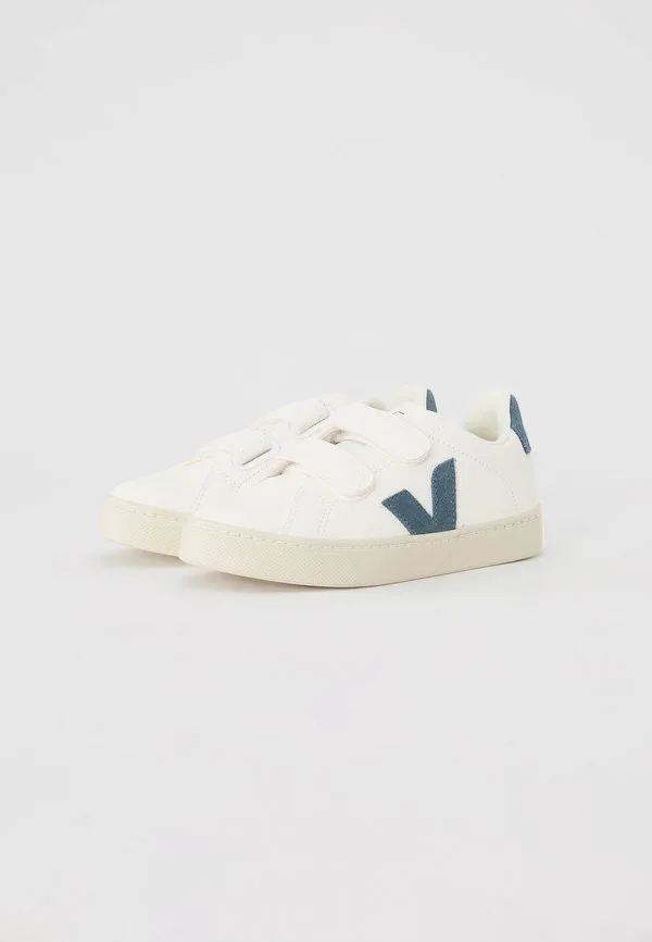 Маленькие кроссовки унисекс esplar Veja, White/Blue — фото 2