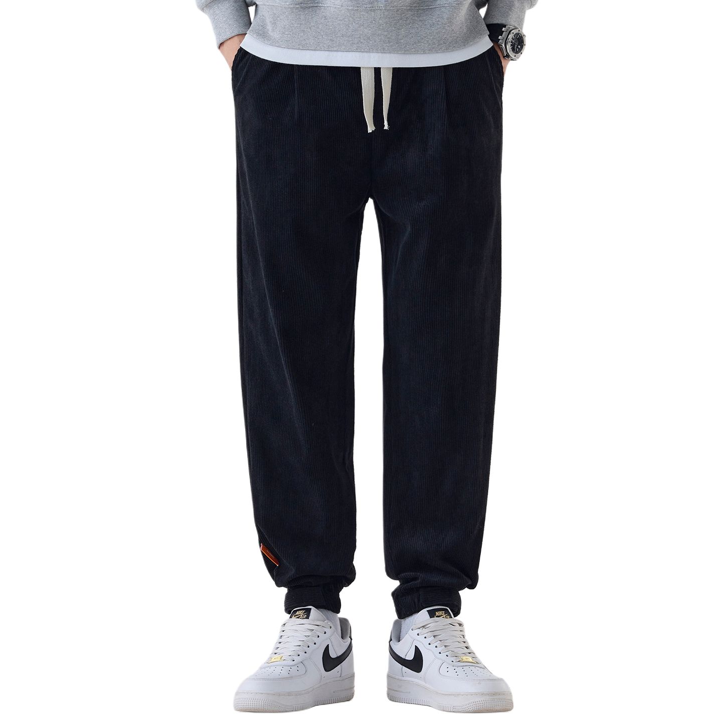 

Повседневные брюки Unisex утепленные с флисовой подкладкой и манжетами Jeep, черный fleece-lined