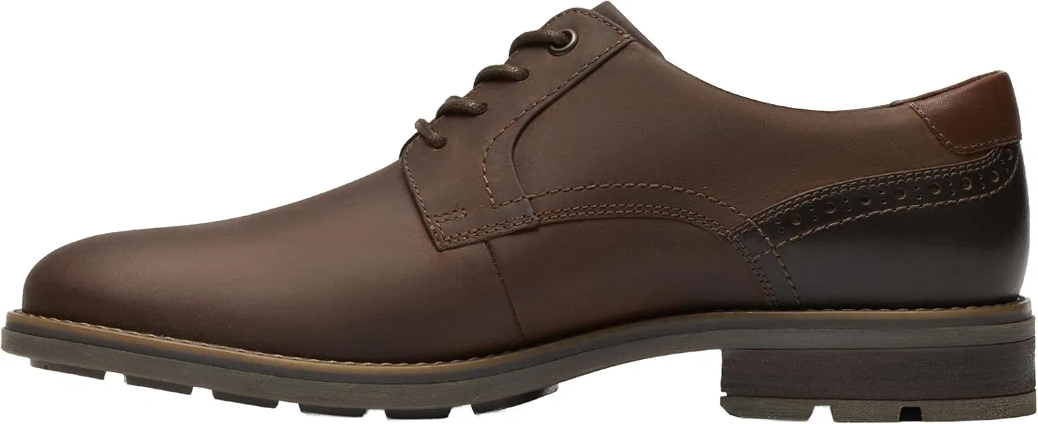 Мужские туфли Clarks Emmet Plain, Black Distressed — фото 2