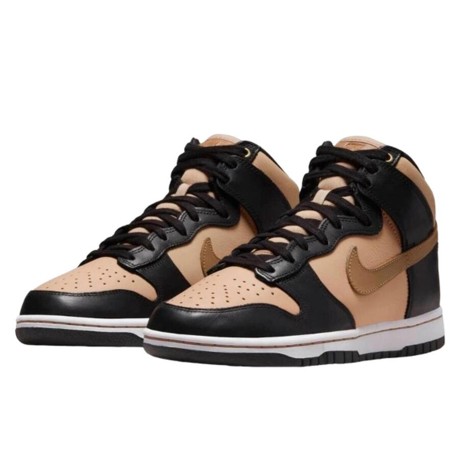 NIKE Кроссовки Dunk High LXX Black Flax — фото 2