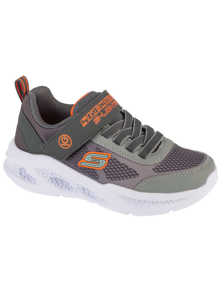 

Кроссовки на шнуровке Skechers, серый