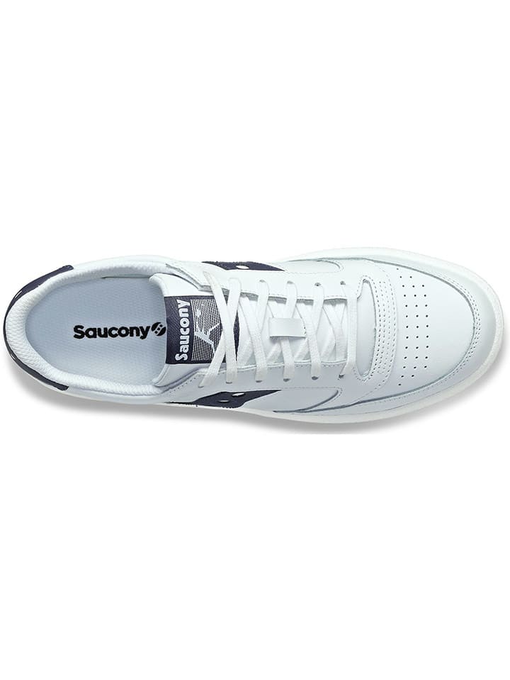 Низкие кроссовки Saucony, белый/темно-синий — фото 3