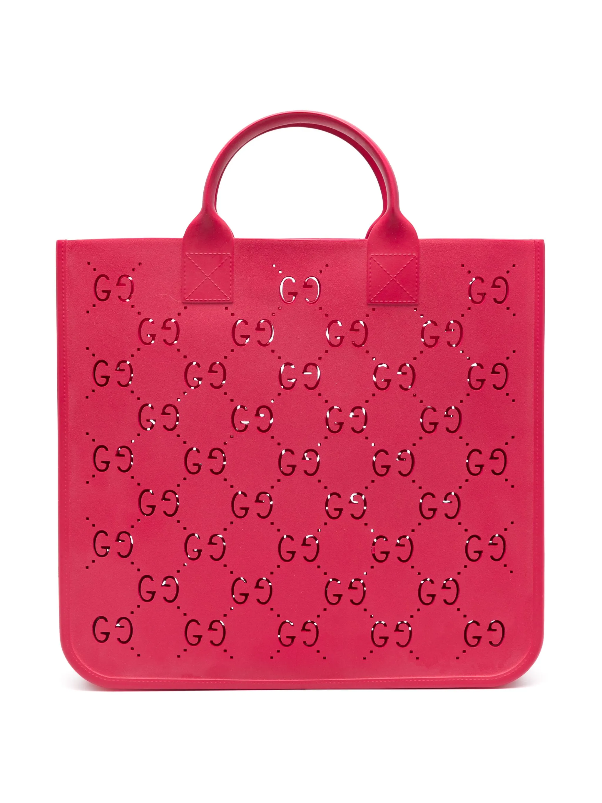 

Сумка-тоут с узором GG Supreme Gucci Kids, розовый