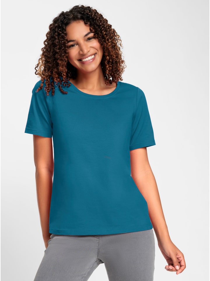 

Рубашка с короткими рукавами цвета топаза WITT WEIDEN