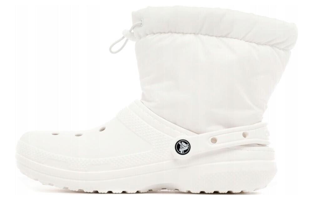 Женские классические ботильоны Crocs на подкладке, White