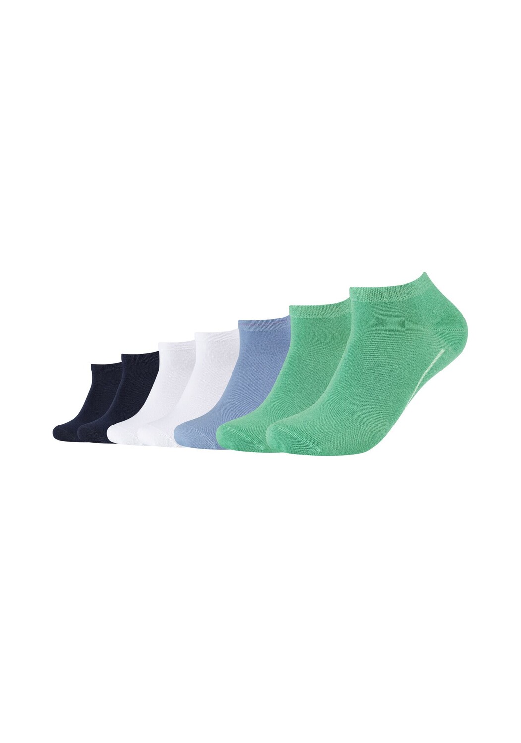 

Носки camano Sneaker 7 шт ca soft, цвет spring bud