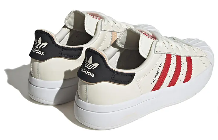 Кроссовки Superstar Women's Adidas Originals Ayoon 'Off White Scarlet' Women's — фото 4