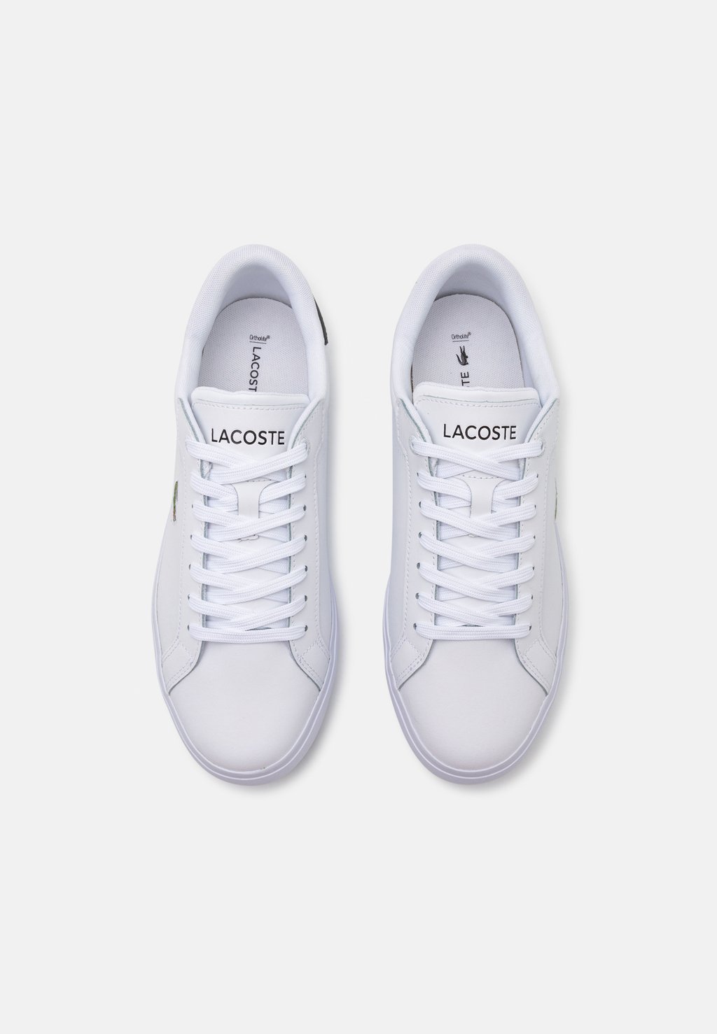 Низкие кеды POWERCOURT 125 Lacoste, белый — фото 4