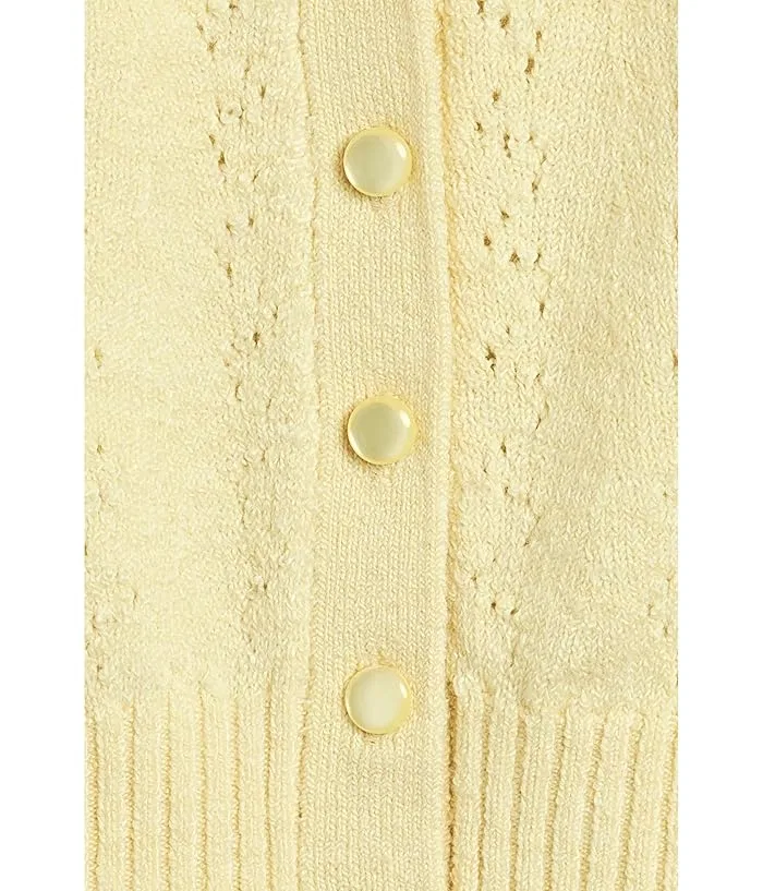 Свитер Pointelle Cardigan abercrombie kids, Anise Flower — фото 3