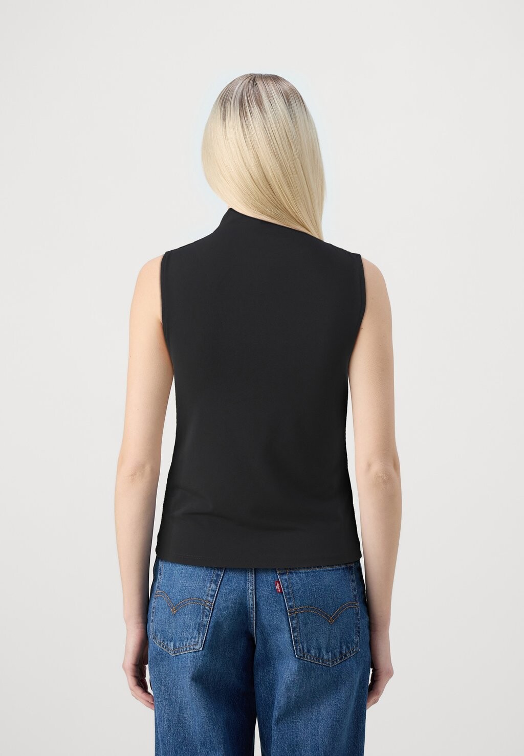 

Топ Pcmadison Draped Pieces, черный