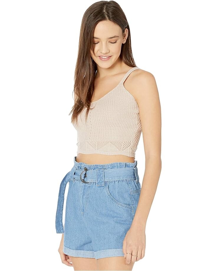 

Свитер COTTON ON Teen Pointelle Cami, цвет Rose Dust