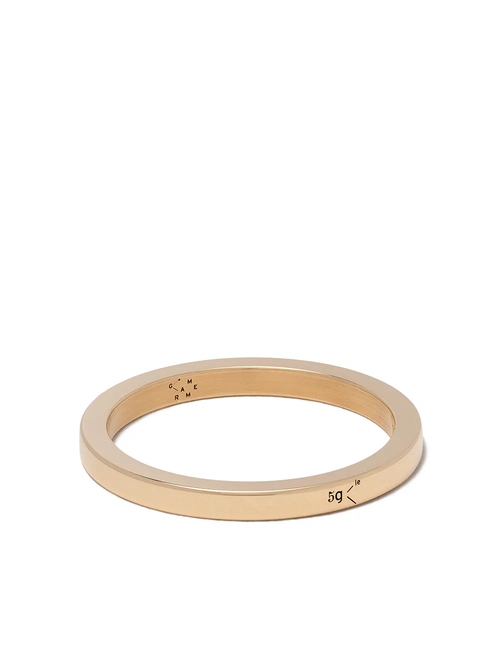 

Кольцо 5 Grams Ribbon из желтого золота Le Gramme, золотой