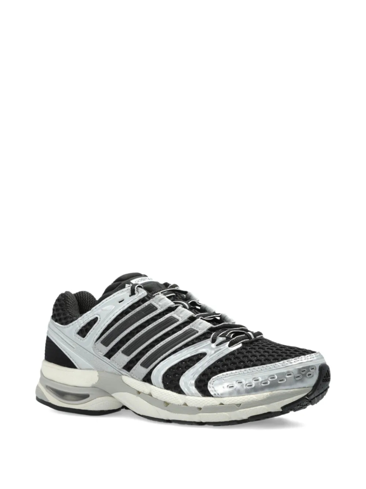 Кроссовки Adidas Adistar с сетчатыми вставками, серебряный — фото 2