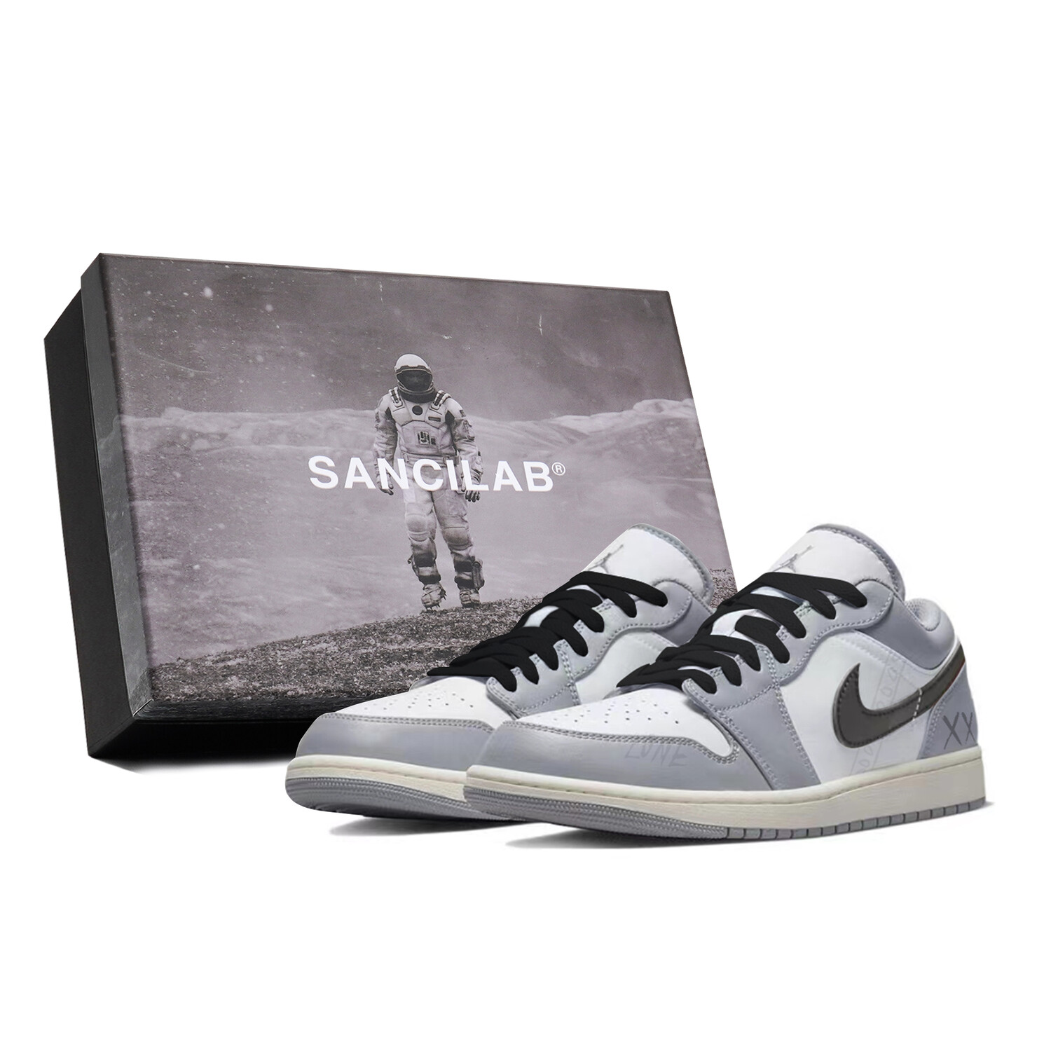 

Jordan Air Jordan 1 винтажные баскетбольные кроссовки мужские, Gray