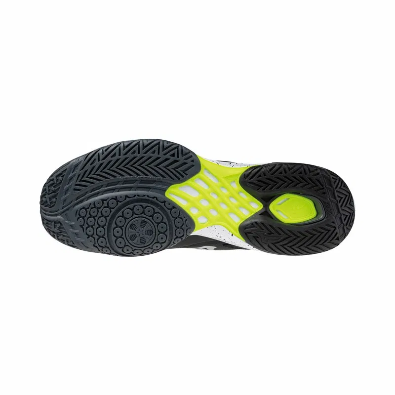 Бадминтонные кроссовки «Wave Claw 3 Wide» от Mizuno, 40 Black X White X Yellow — фото 3