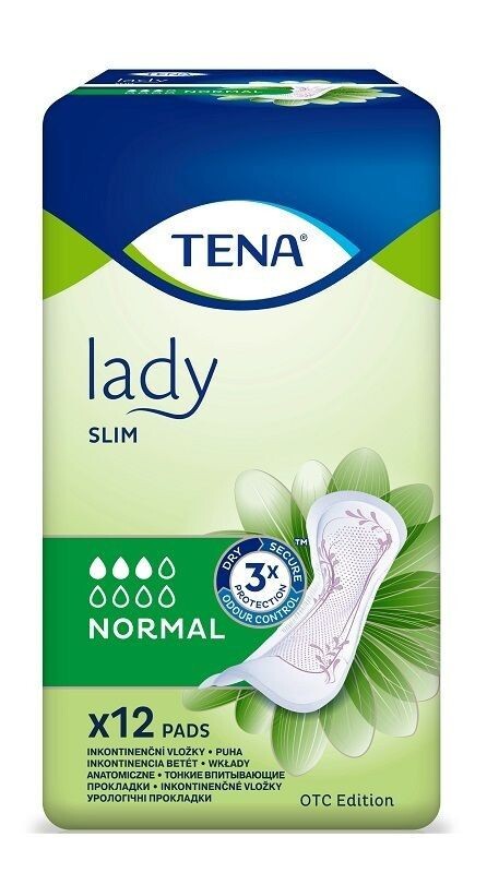 

Tena Lady Slim Normal урологические прокладки, 12 шт.