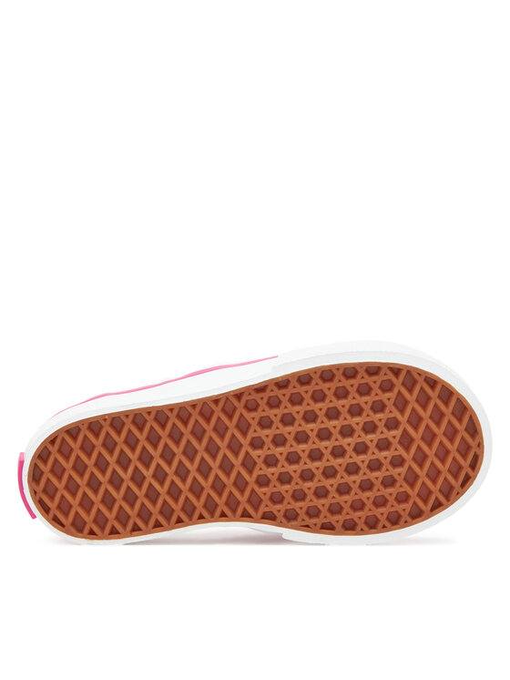 Тканевые кроссовки Slip-On V VN000D0SYLZ1 Vans, розовый — фото 4
