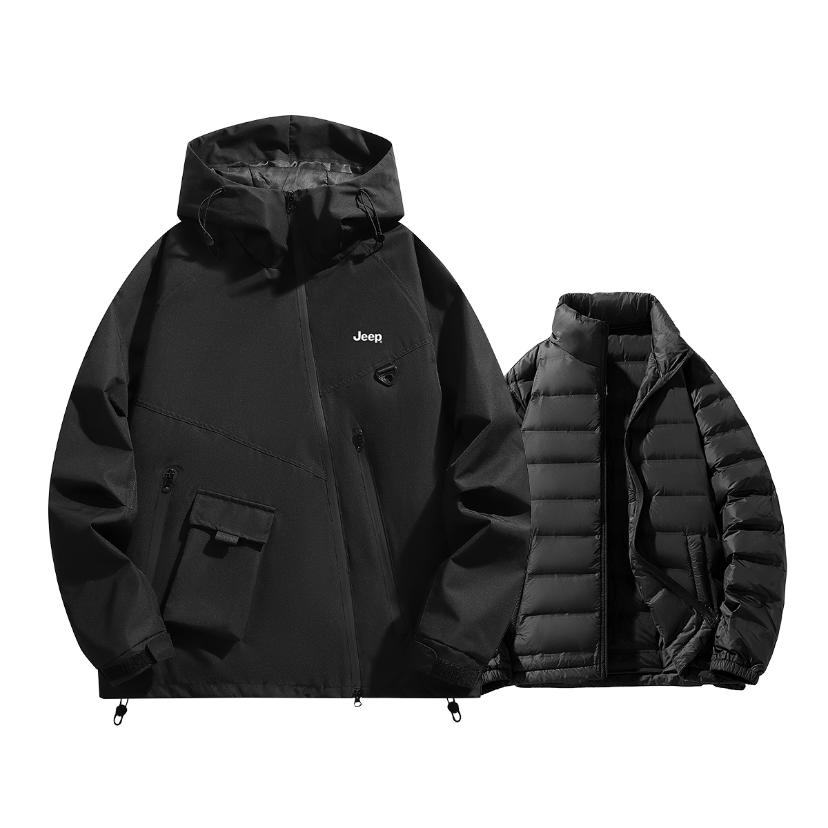 

Jeep Куртка Unisex, Black[Down Jacket Liner]