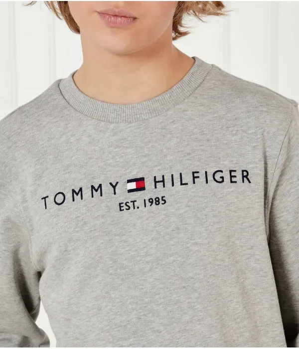 Толстовка regular fit Tommy Hilfiger, серый — фото 4