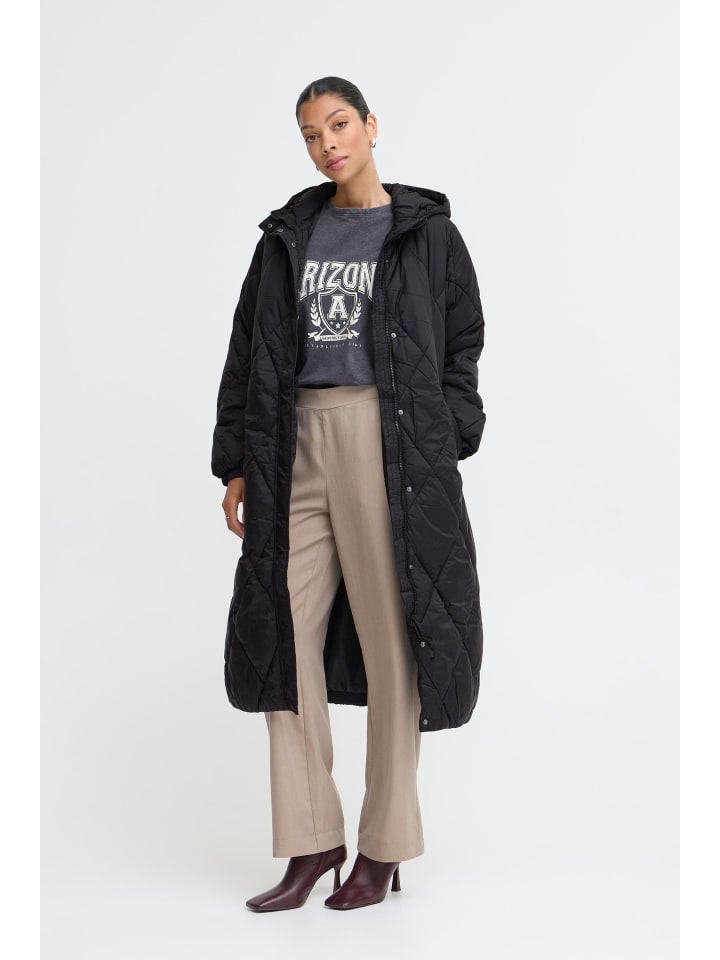 

Куртка BYBOMINAX прямого кроя черного цвета b. young