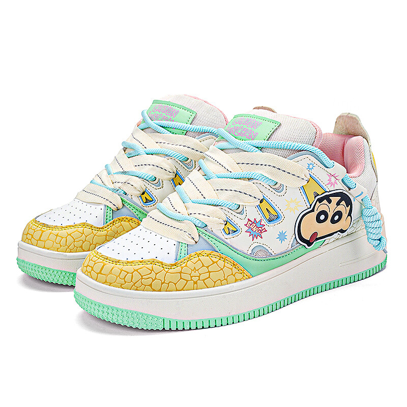 

Кроссовки Crayon Shinchan/Crayon Shinchan Skateboarding Shoes Unisex Low-top, черный