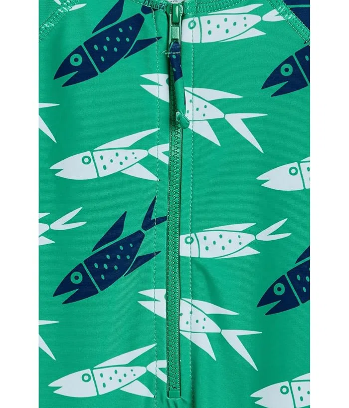 Солнцезащитный костюм с длинным рукавом Off The Hook Snapper Rock Kids, Green — фото 3