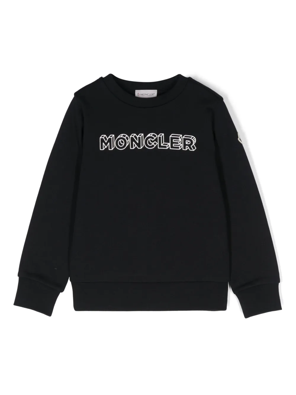

Толстовка с логотипом Moncler Enfant, синий