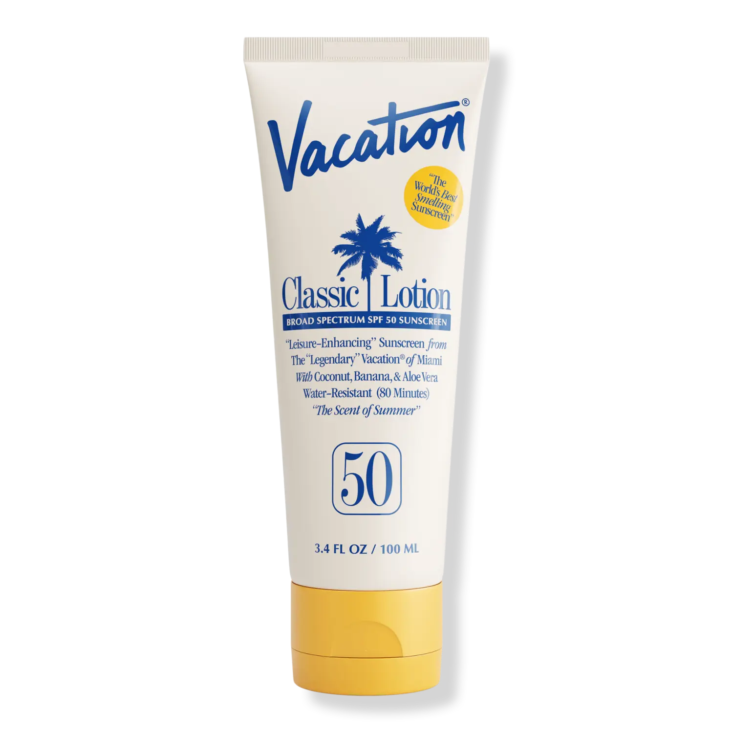 

Классический лосьон с солнцезащитным фактором SPF 50 Vacation, 3.4 oz