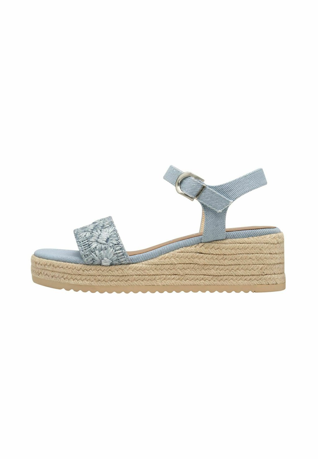 Босоножки на танкетке ANDALETTE - Platform sandals Tamaris, синий