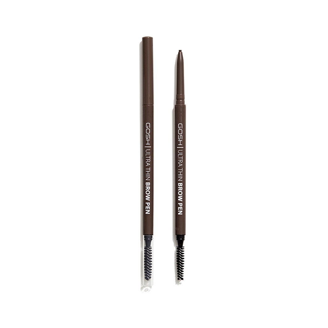 

Карандаш для бровей ultra thin Gosh Copenhagen, dark brown, вес 1 гр.