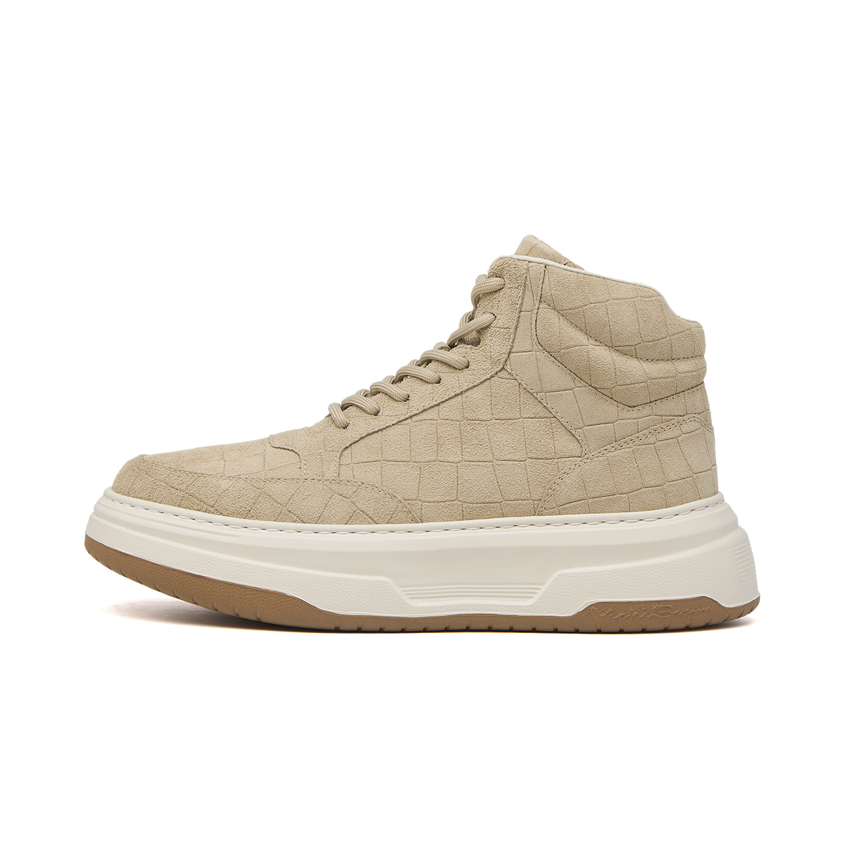 

VICKI BROWN Скользоустойчивые высокие скейтерские кроссовки мужские Apricot, цвет Apricot