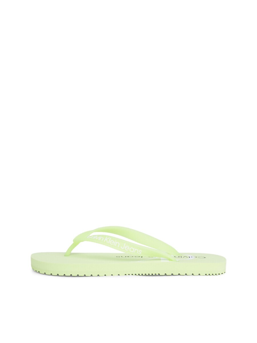 Сандалии Calvin Klein Jeans T-Bar Sandals, цвет Lime