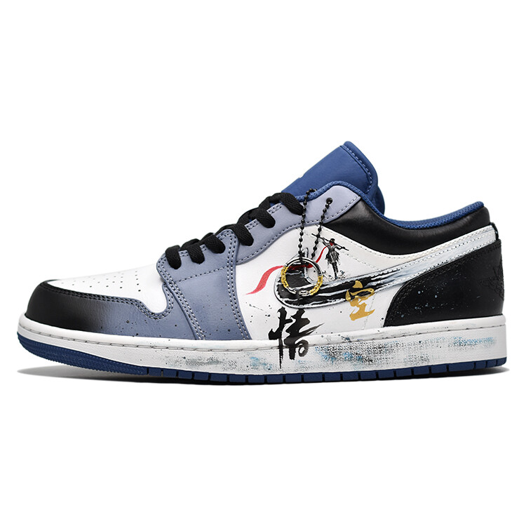 

Баскетбольные кроссовки Air 1 Vintage Men Low-Touch Blue/Black Jordan