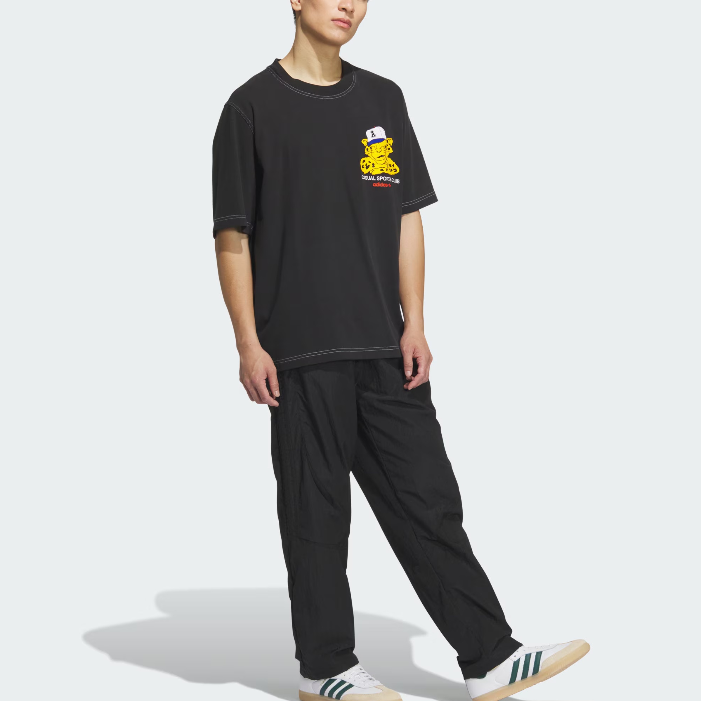 Футболка WABASH мужская Adidas Originals, черный — фото 4
